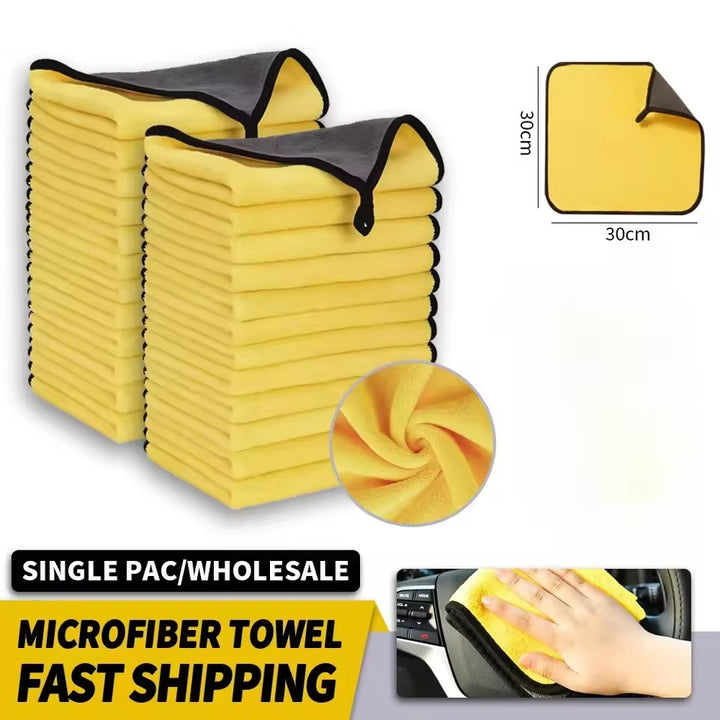 Premium Microfiber Cloth 30x30cm – Ultra-Soft Car Cleaning Towel