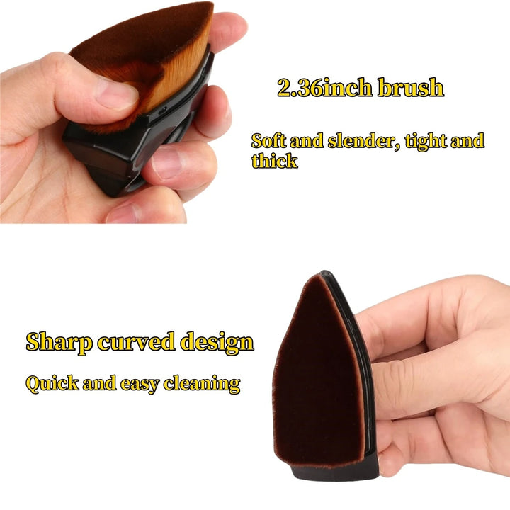 Car Interior Detailing Brush – High Density Cleaning Brush for Leather, Plastic, Dashboard & Wheel Rim Auto Care Tool